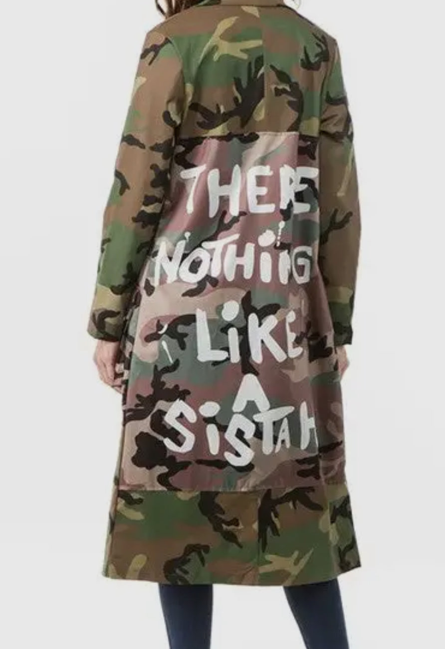 Nothing Like a Sis Camo Jacket