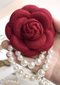 Camie Flower Pearl Brooch