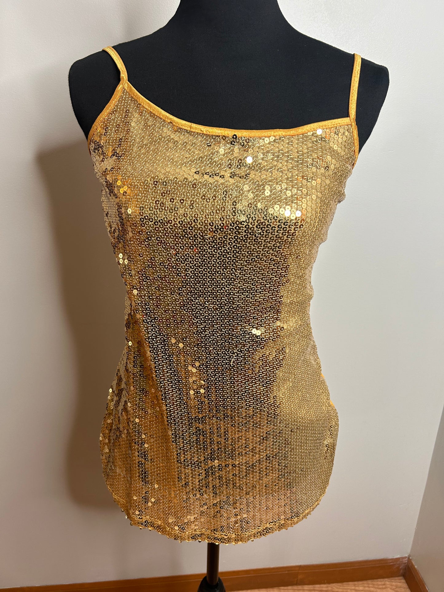 Gold Sequin Cami