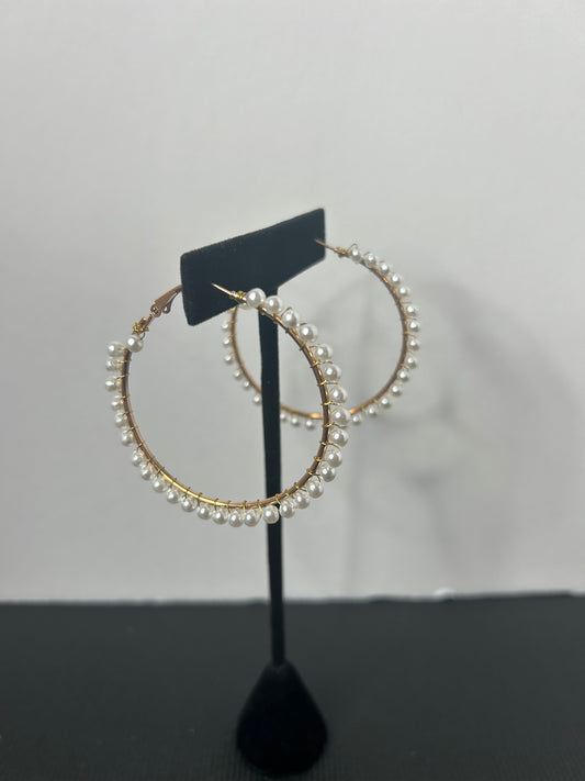 All Pearl Hoops