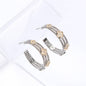 Mini Clover Layer Hoop Earrings