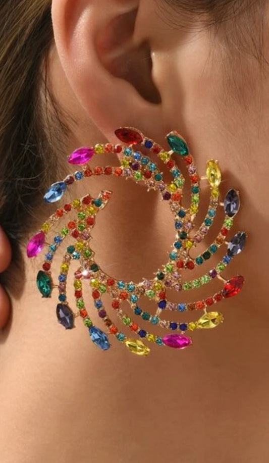 Glam Studded Earrings