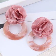 Load image into Gallery viewer, Wild Rose Acrylic Earrings
