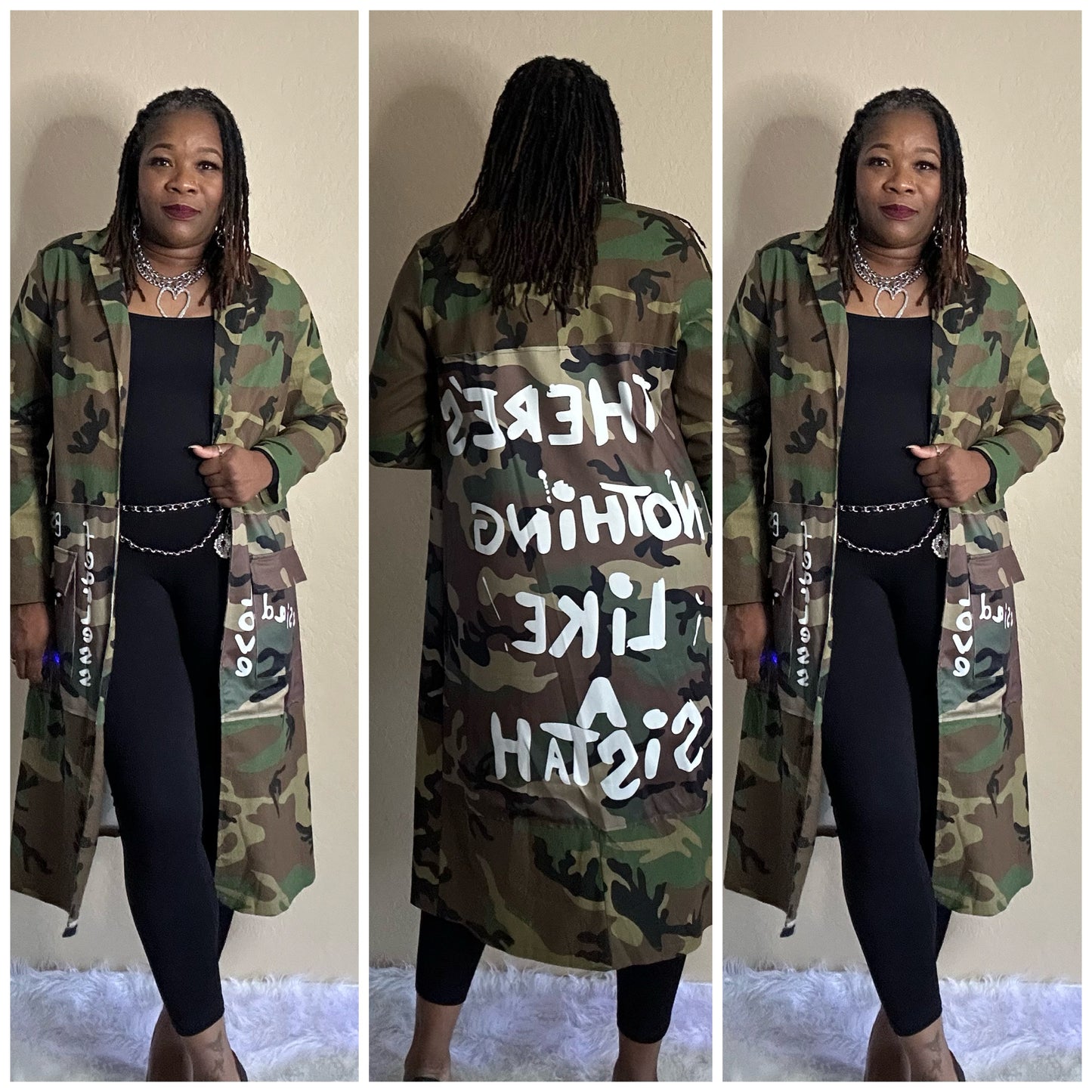 Nothing Like a Sis Camo Jacket