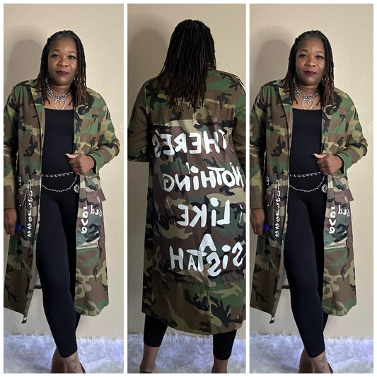 Nothing Like a Sis Camo Jacket