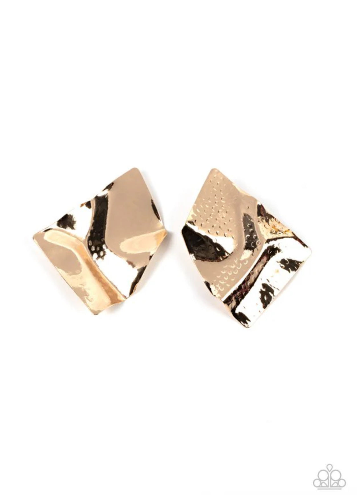 Modern Maverick Earrings - Gold