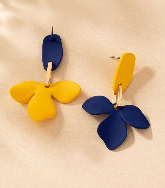 Flower Drop Earrings