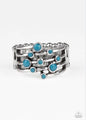 Saguaro Skies Ring - Blue