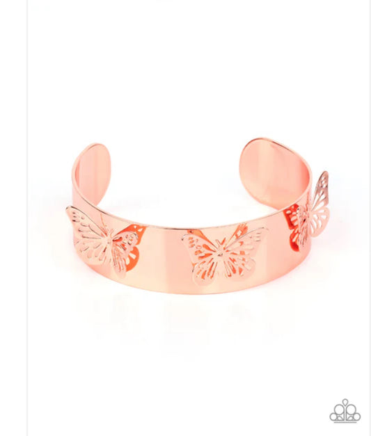 Magical Mariposas Bracelet - Copper