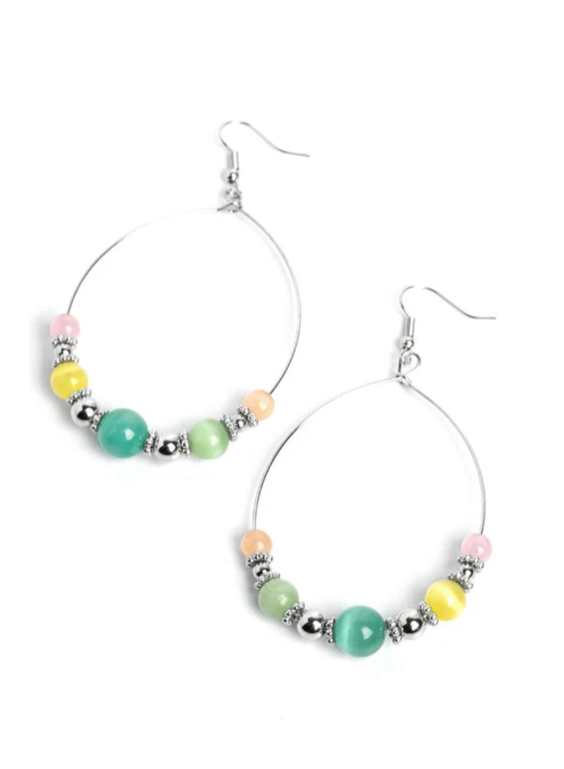 Cats Eye Charisma Earrings - Multi