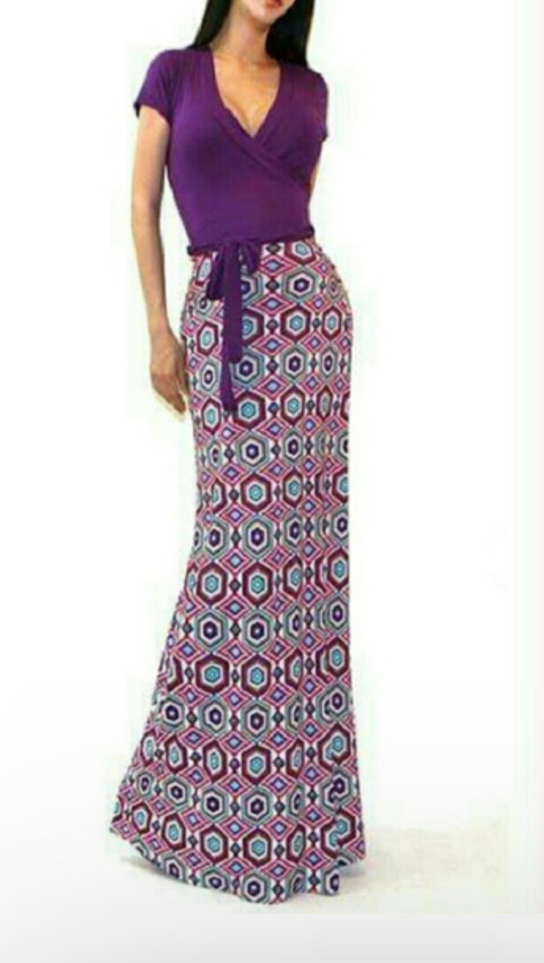 Purple Maxi Dress