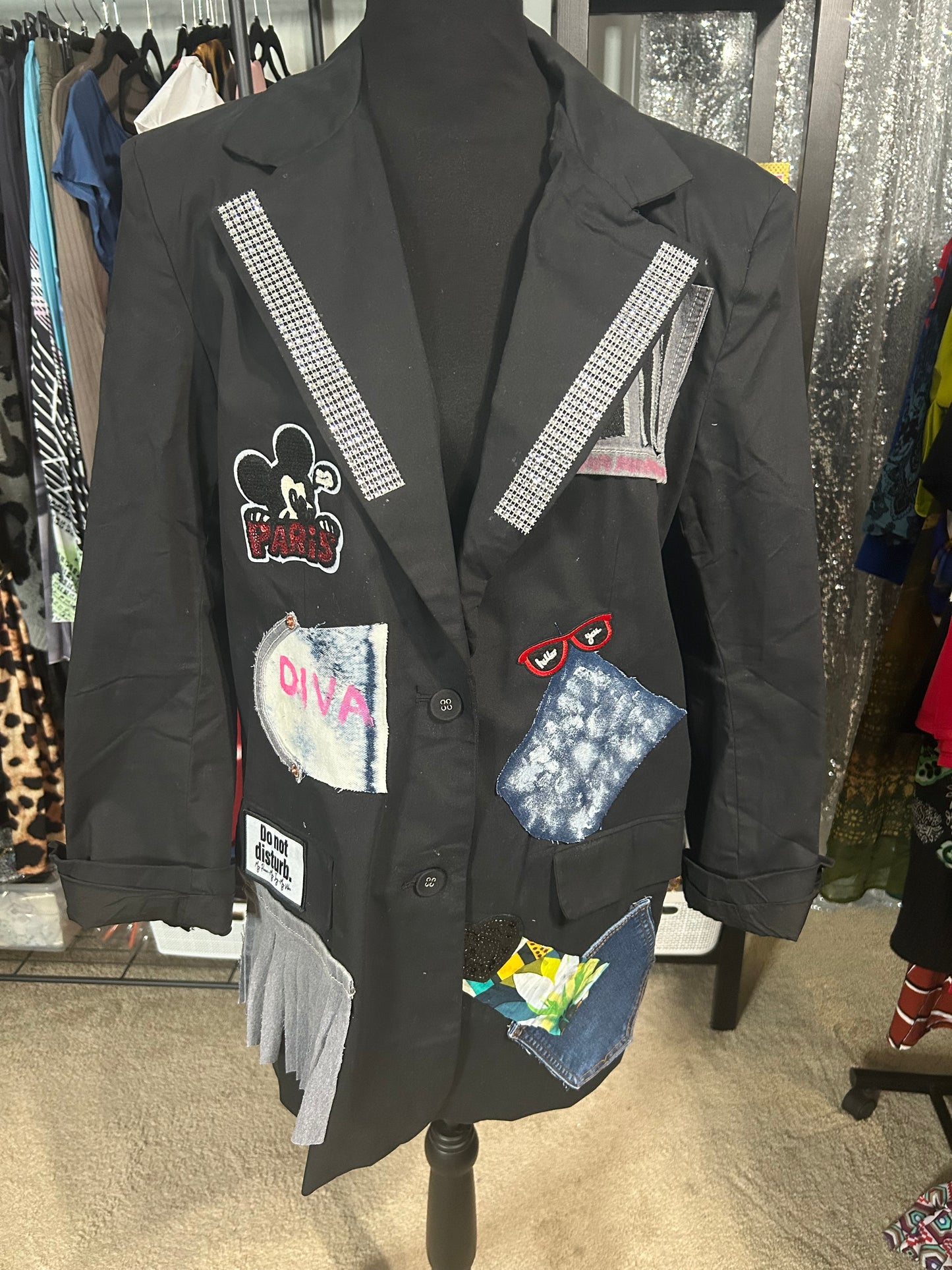 Custom NYC Blazer - Black