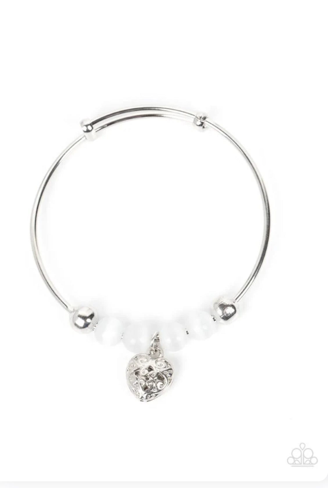 Vintage Vows Bracelet- White