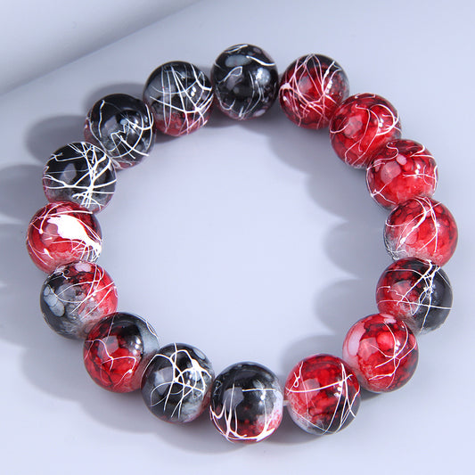 Resin Beaded Bracelet