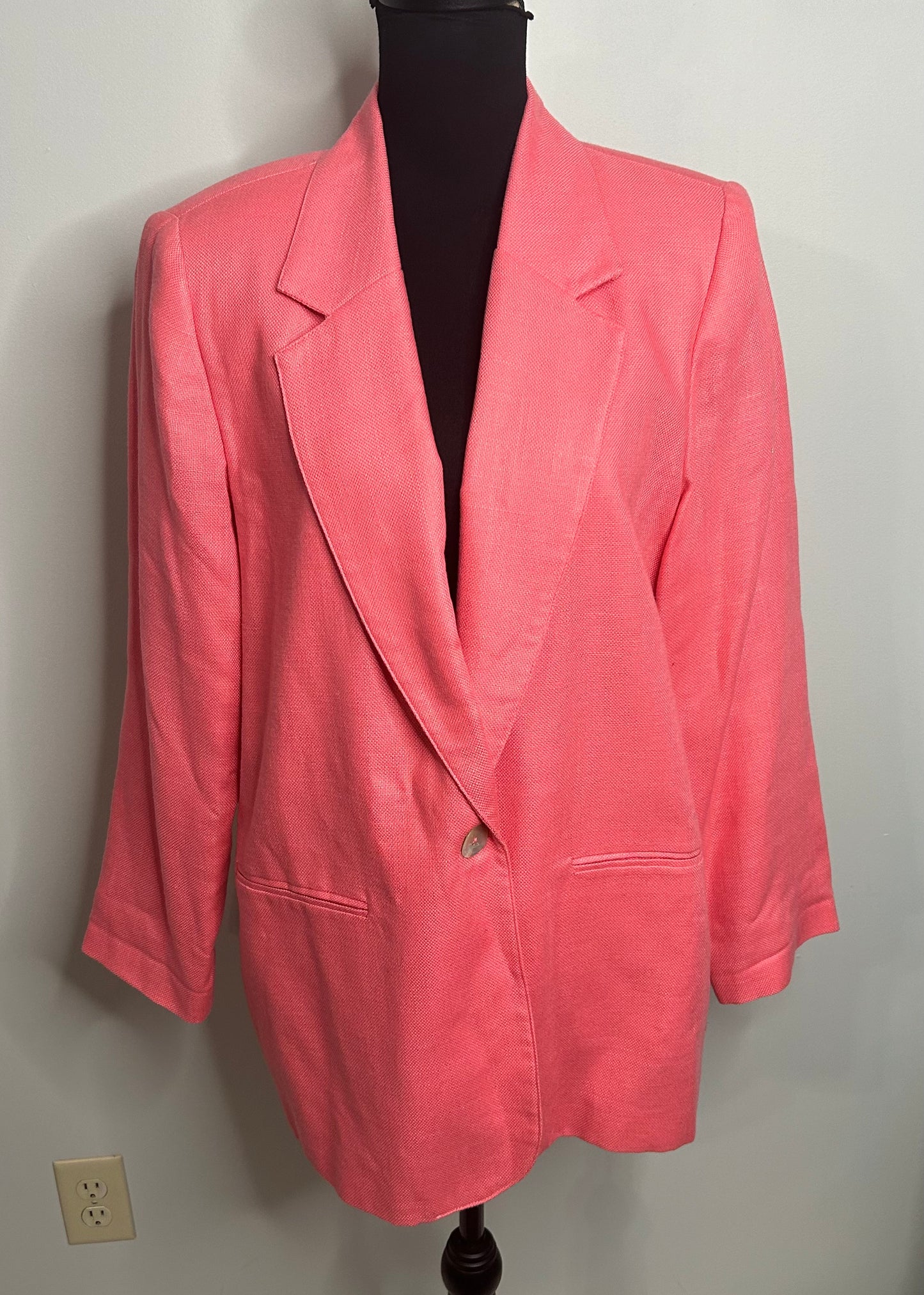 PL~Requirements Pink Blazer