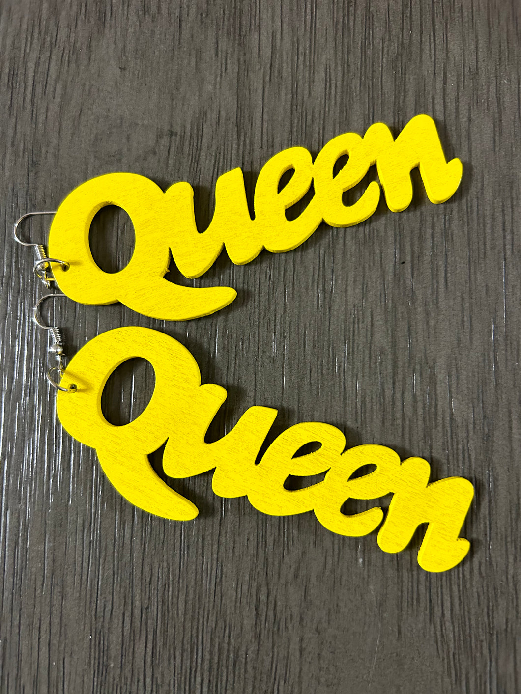 Queen Wood Earrings