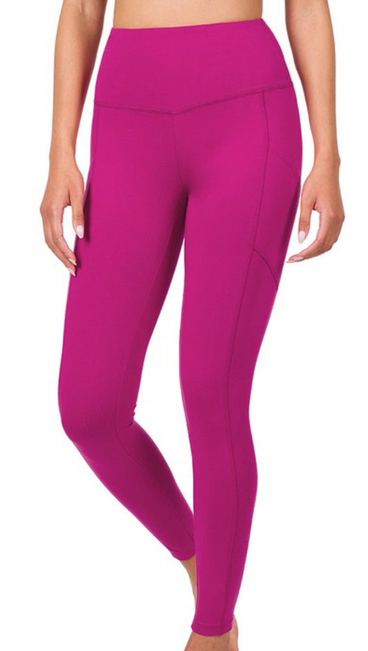 Waistband Pocket Leggings