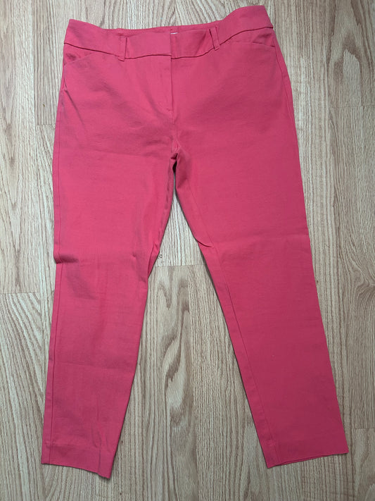 PL~ NYC Crop Coral Pants