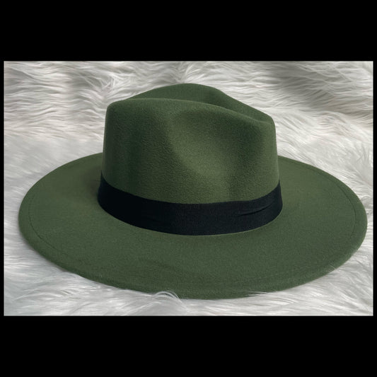 Wide Brim Fedora