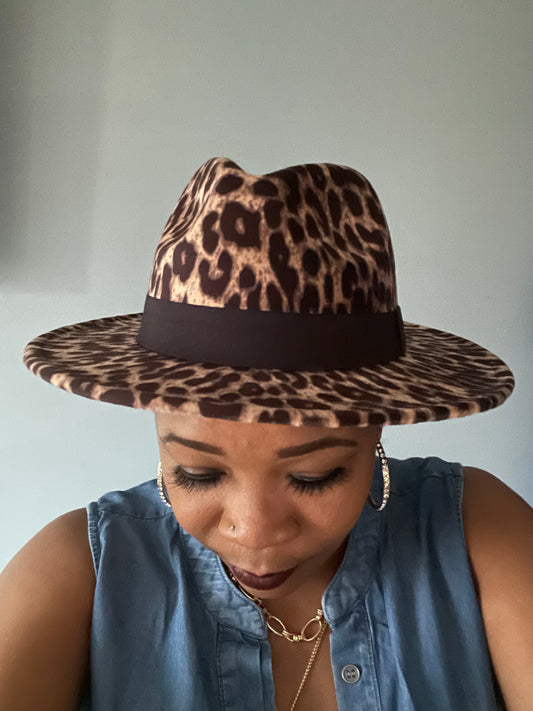 Leopard Fedora