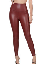 Load image into Gallery viewer, High Waist Faux Leggings
