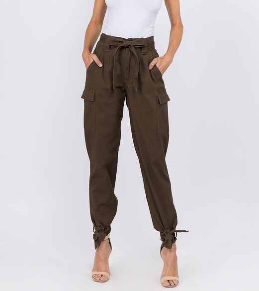 Kelly Ankle Tie Joggers